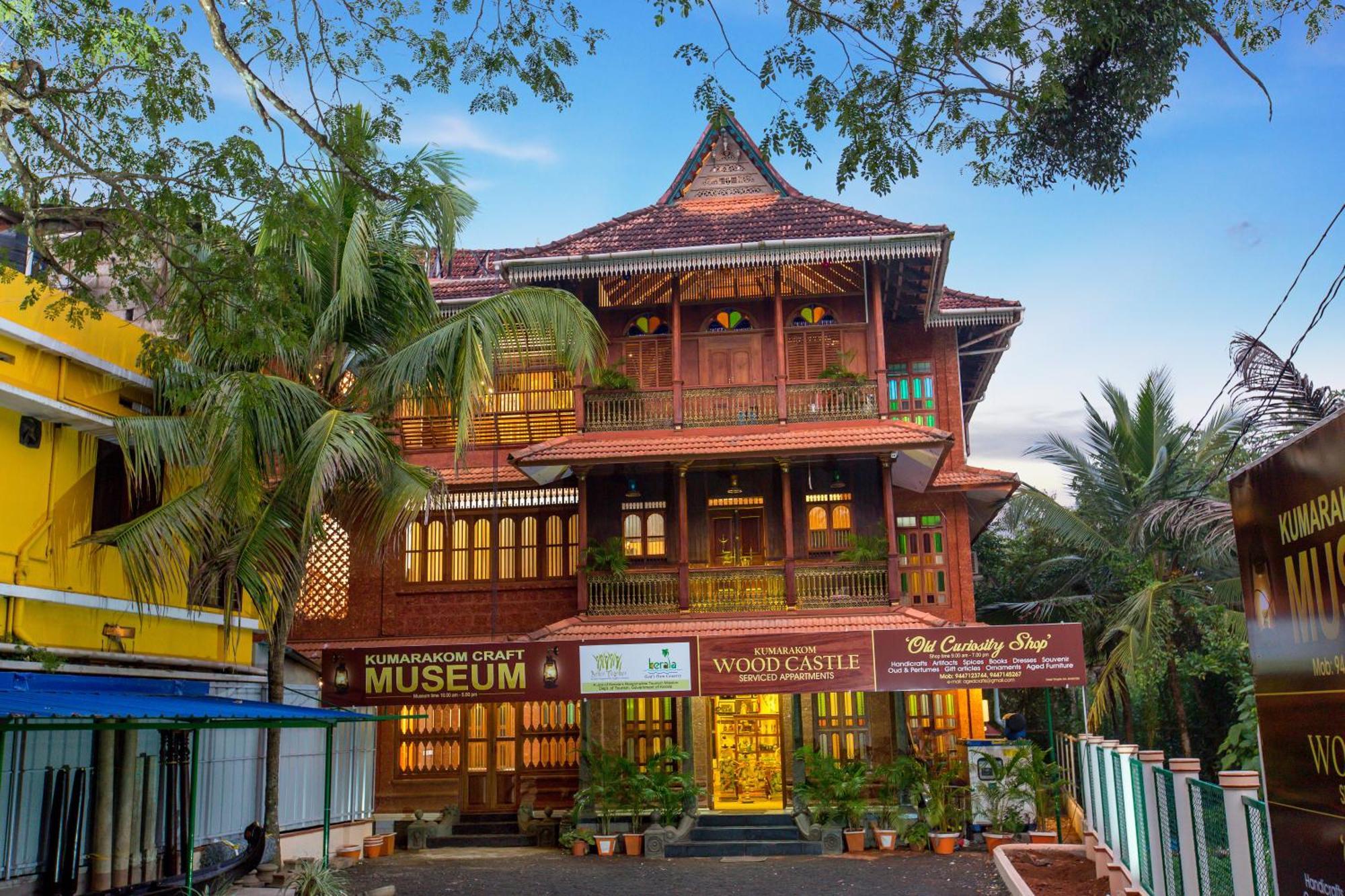 Kumarakom Wood Castle Serviced Appartments エクステリア 写真